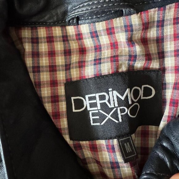 Derimod Expo 100% Genuine Leather Jacket size Men’s medium - Picture 3 of 5